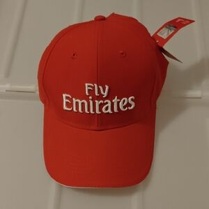 New Fly Emirates Airline Exclusive Official Licensed Red Baseball Cap